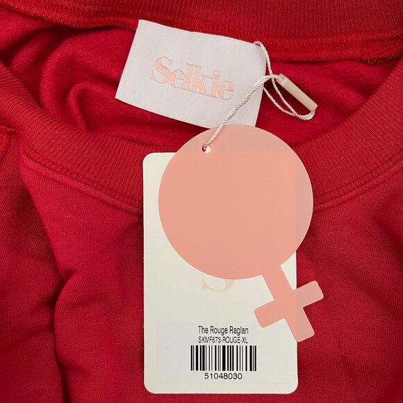 NWT Selkie Rouge Raglan Sweater XL - Picture 5 of 6